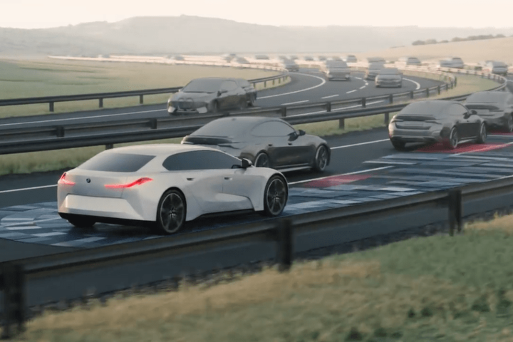 Always in the right lane and at the right distance. image