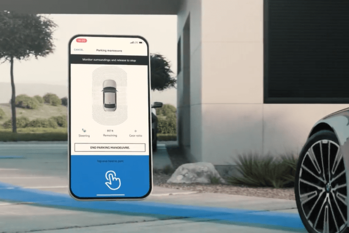 Your BMW takes care of the parking for you. image