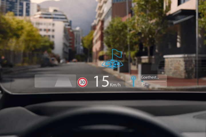AR Head-up-Display image