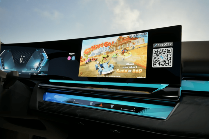 Video games while you wait. image