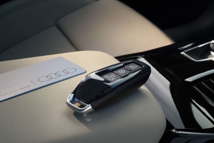 Magnet grey key cover. image