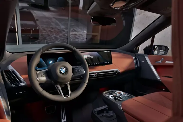 Silver design accents create a sportier look. image