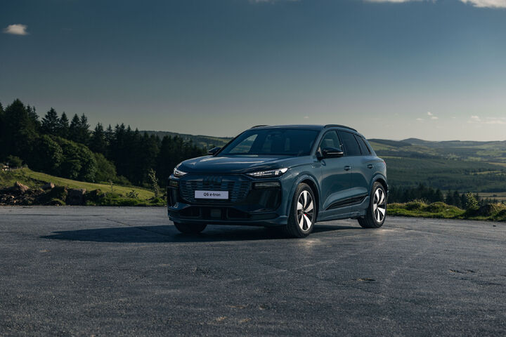 The Audi Q6 e-tron SUV image