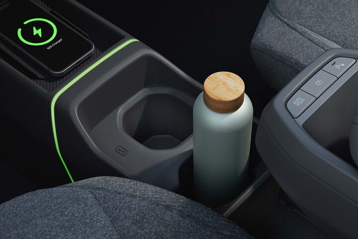 Modern cabin materials mix. image