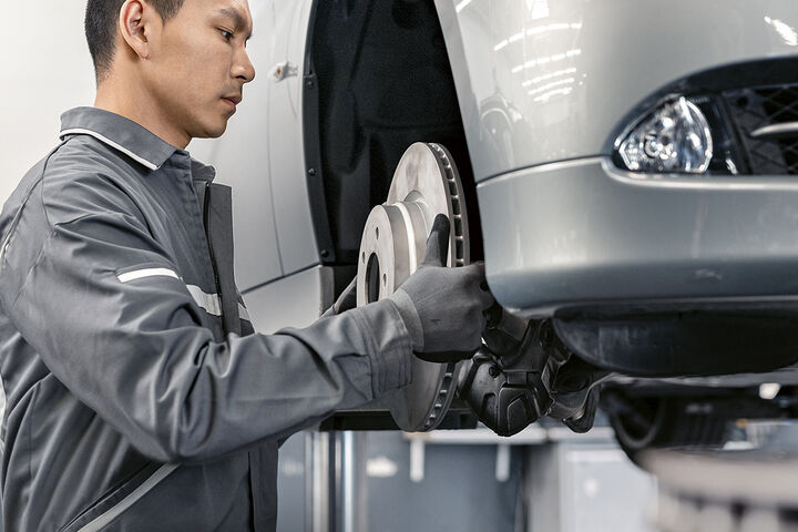 Common signs your brake pads or discs may need attention include: image