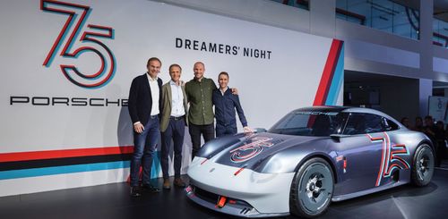 Seventy-five years of Porsche sports cars: Porsche celebrates a success story image