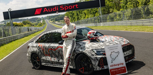 Back on track: lap record for Audi Sport in the compact segment image