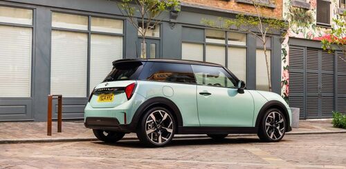 A SPOTLIGHT ON THE MINI COOPER S. image