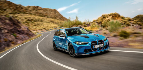 The first-ever BMW M3 CS Touring: Racing DNA meets everyday usability. image