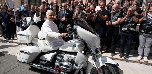 A BMW R 18 Transcontinental for Pope Leo XIV image
