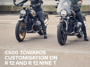 €500 towards R 12/ R 12 NineT Customisation Support Listing Image
