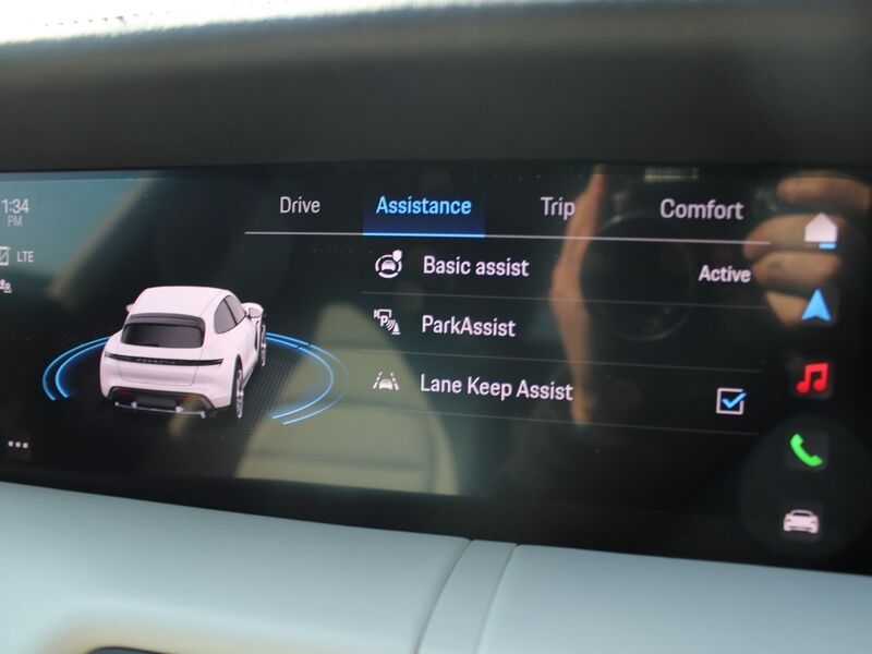 More views of Porsche Taycan