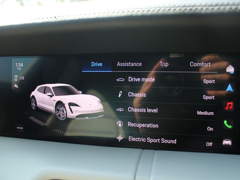 More views of Porsche Taycan