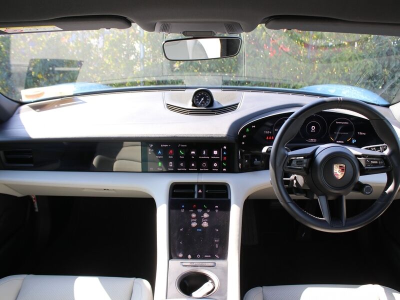 More views of Porsche Taycan