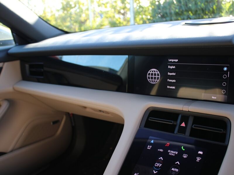 More views of Porsche Taycan