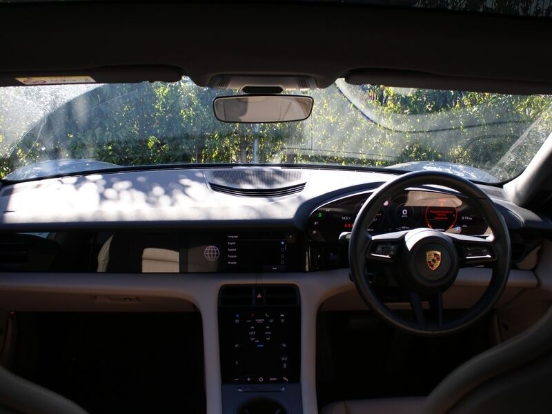 More views of Porsche Taycan