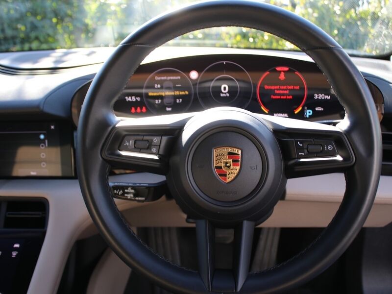More views of Porsche Taycan