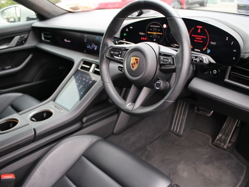 More views of Porsche Taycan
