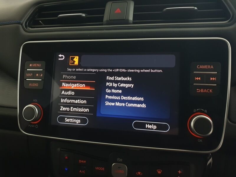 More views of Nissan Leaf