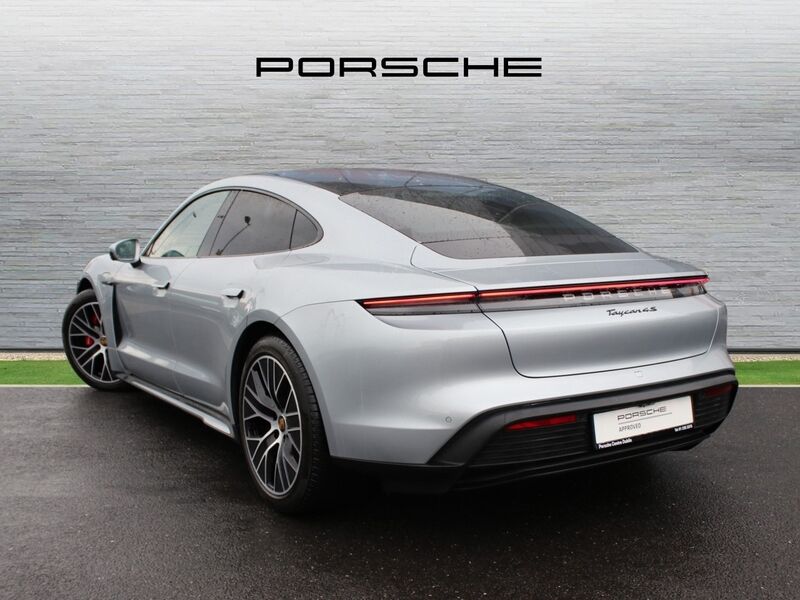 More views of Porsche Taycan
