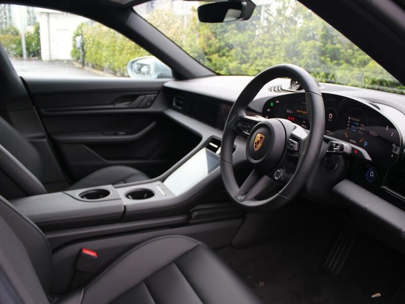 More views of Porsche Taycan