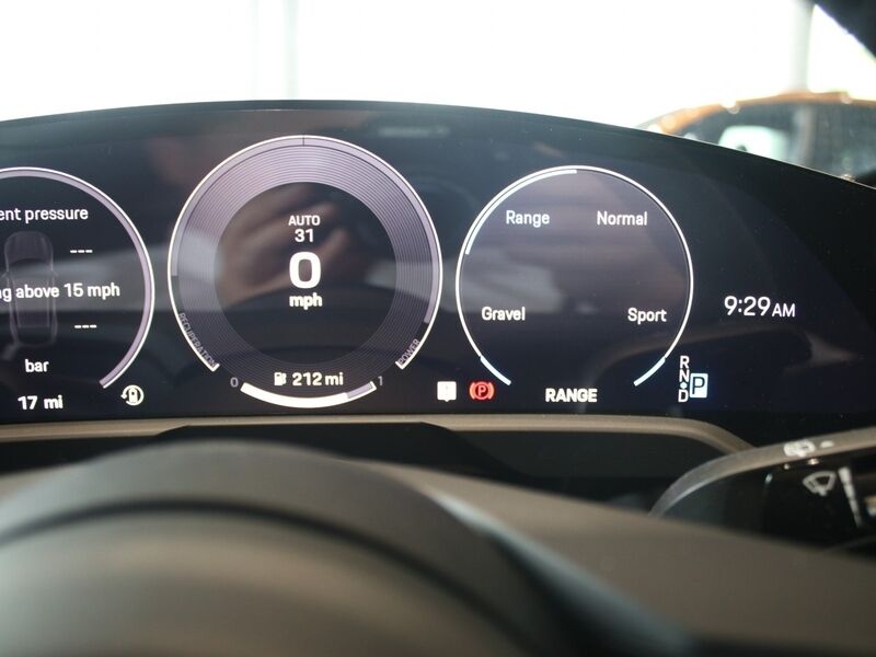 More views of Porsche Taycan