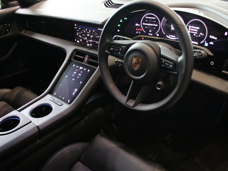 More views of Porsche Taycan