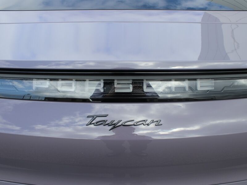 More views of Porsche Taycan