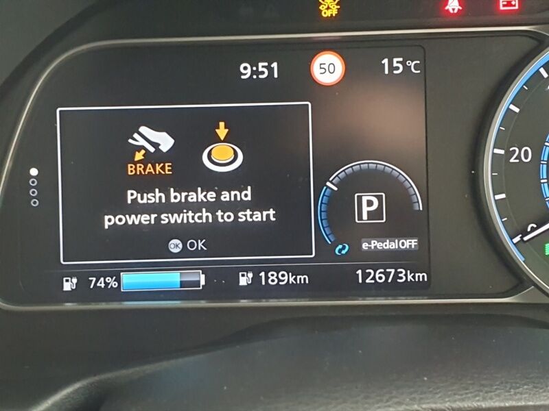 More views of Nissan Leaf
