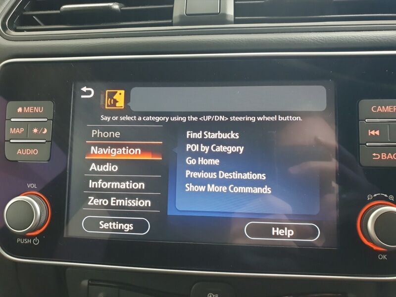 More views of Nissan Leaf