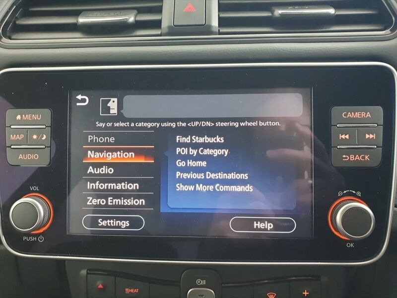 More views of Nissan Leaf
