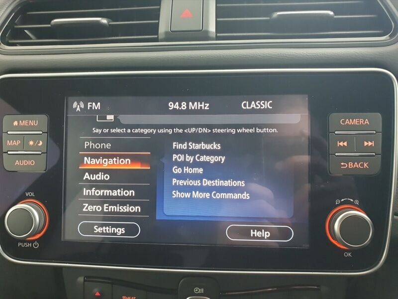 More views of Nissan Leaf