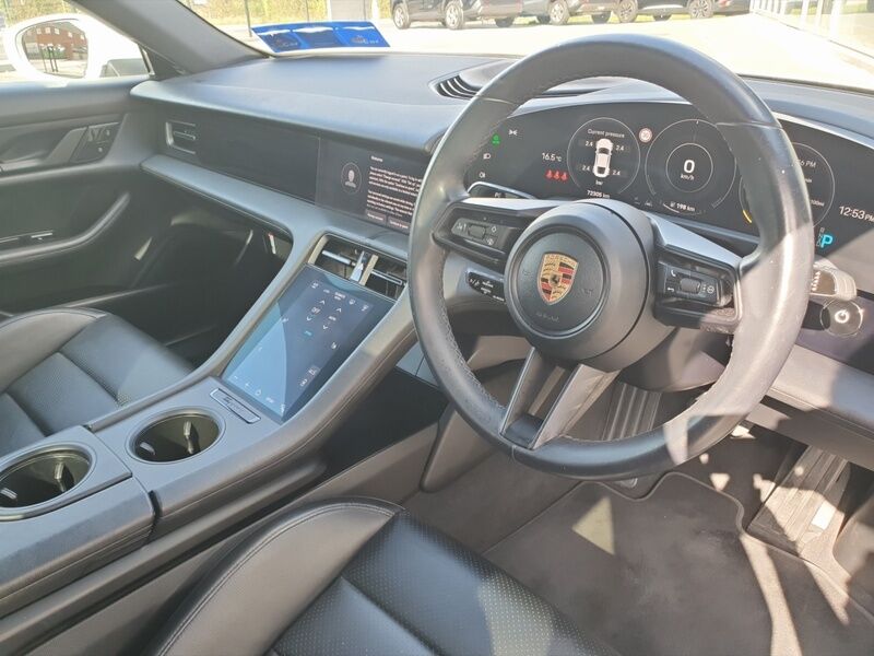 More views of Porsche Taycan