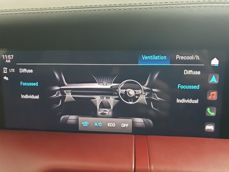 More views of Porsche Taycan