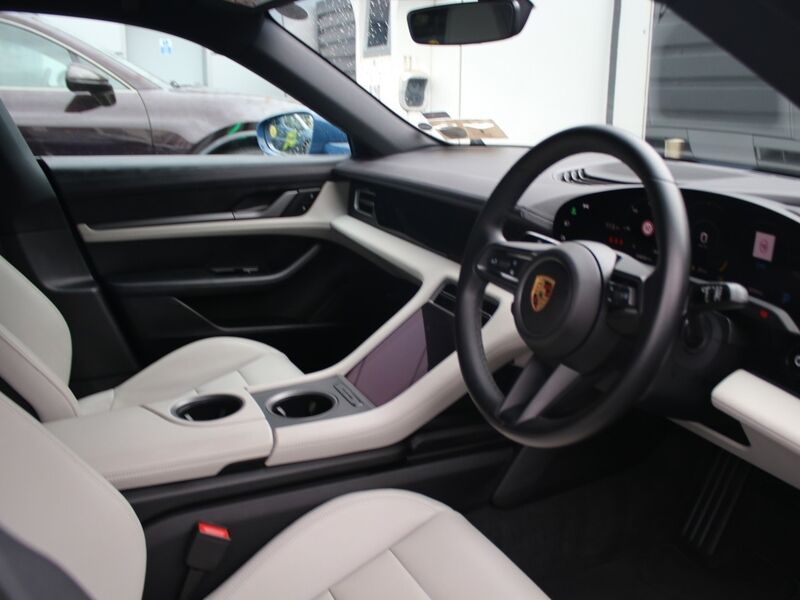 More views of Porsche Taycan