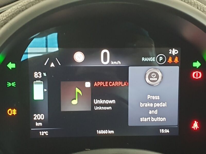 More views of Fiat 500e