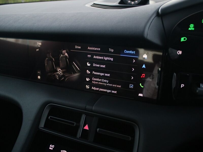 More views of Porsche Taycan