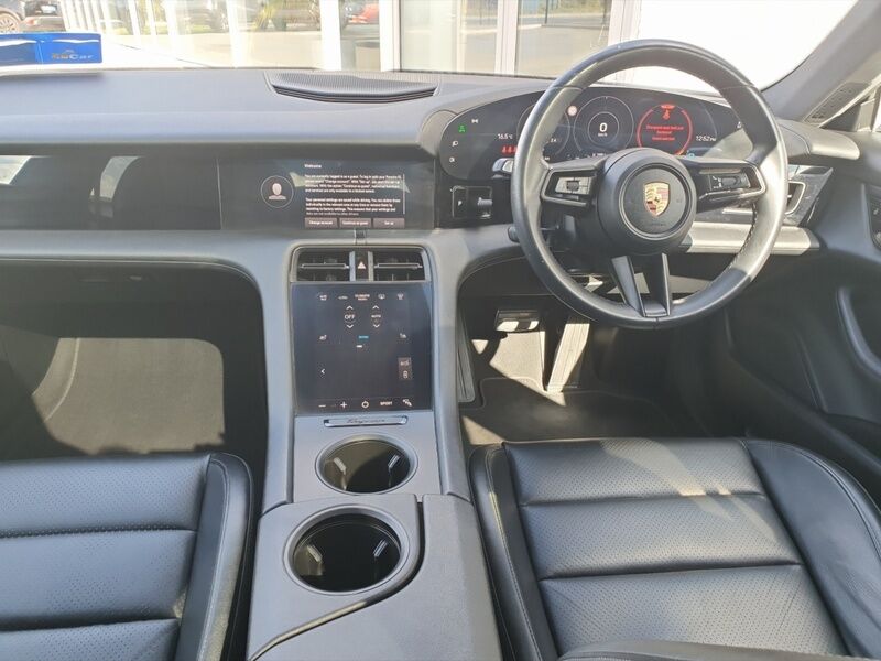 More views of Porsche Taycan