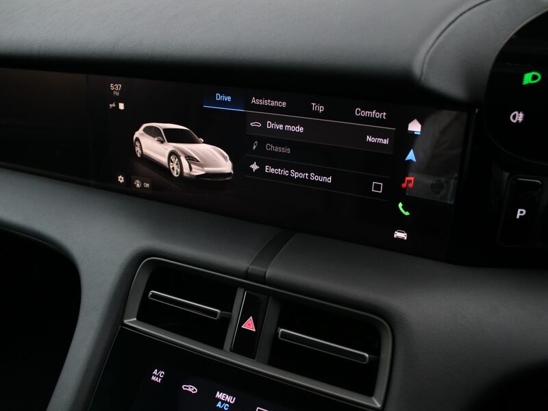 More views of Porsche Taycan