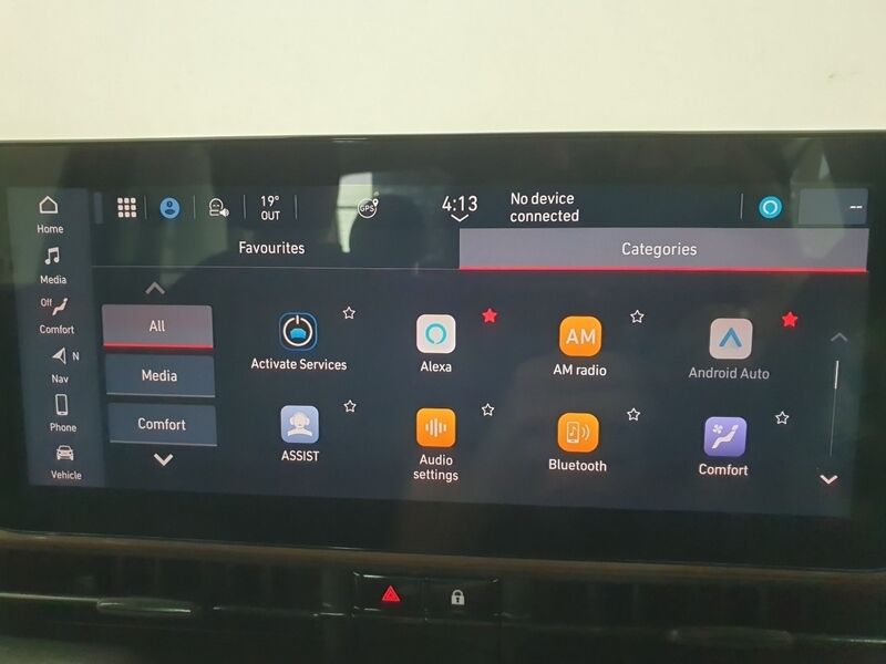 More views of Fiat 500e