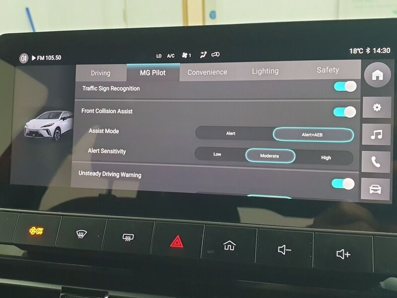 More views of MG MG4