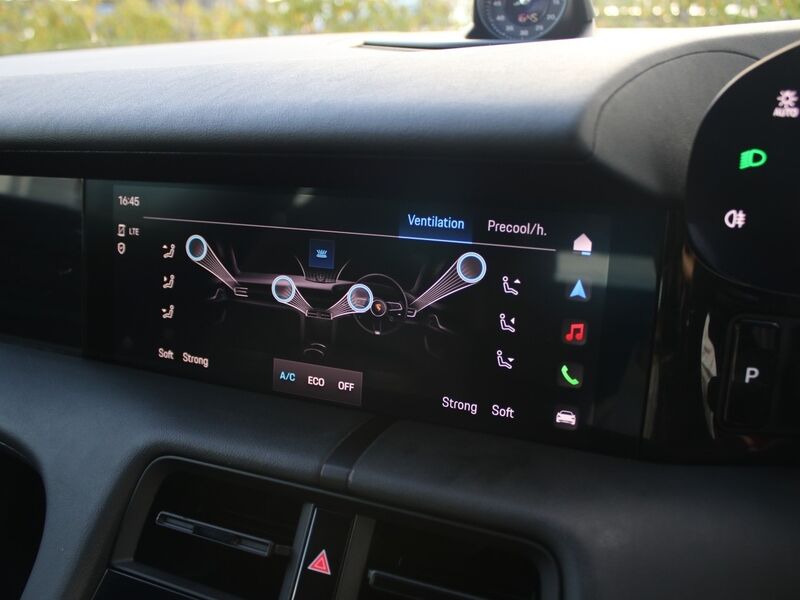 More views of Porsche Taycan