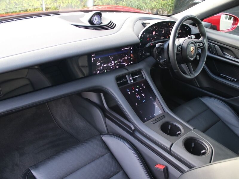 More views of Porsche Taycan