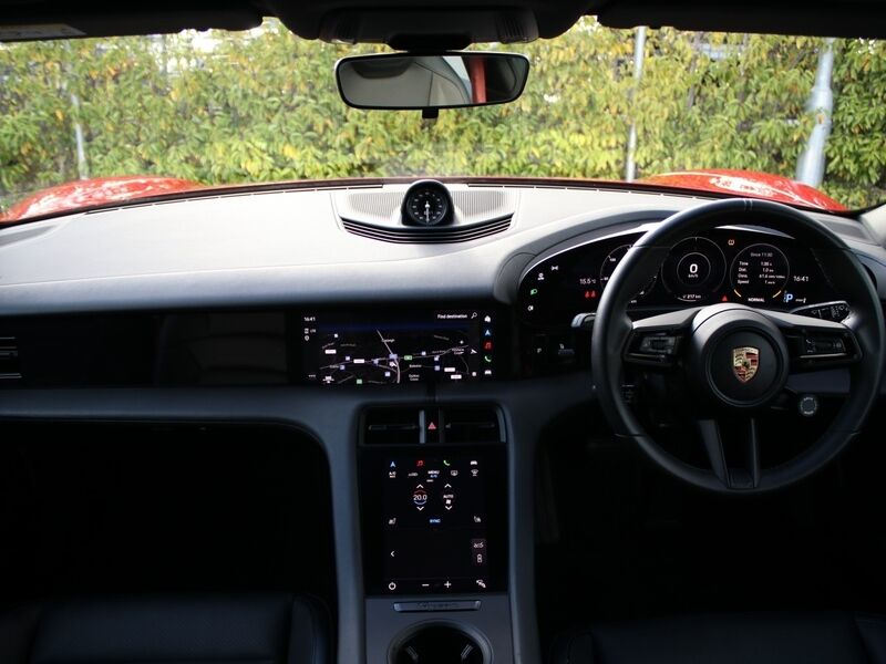 More views of Porsche Taycan