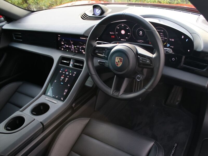 More views of Porsche Taycan