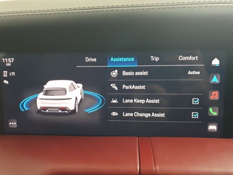 More views of Porsche Taycan