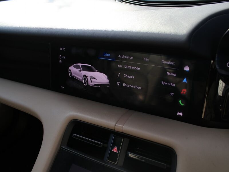 More views of Porsche Taycan