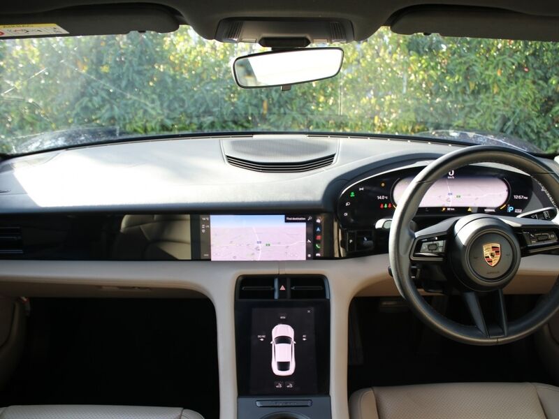 More views of Porsche Taycan