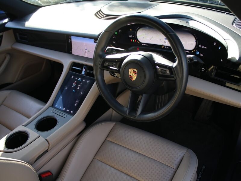 More views of Porsche Taycan