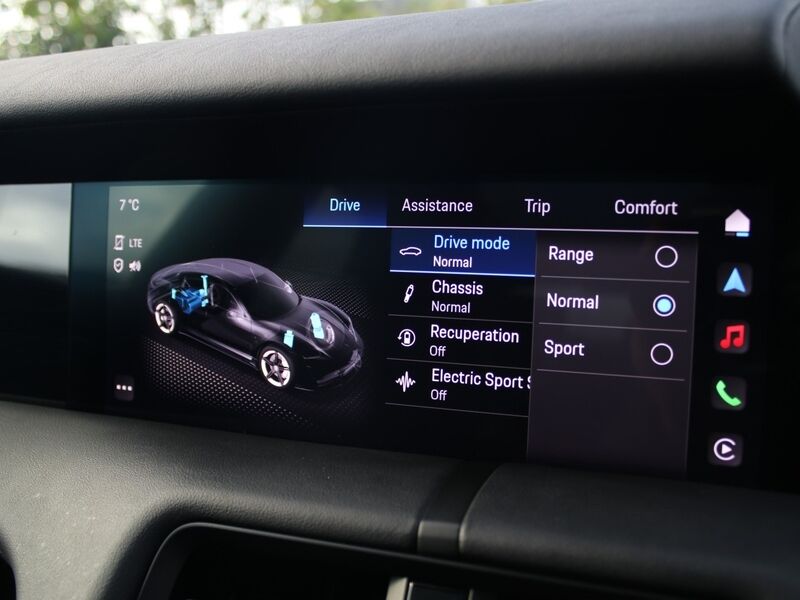 More views of Porsche Taycan